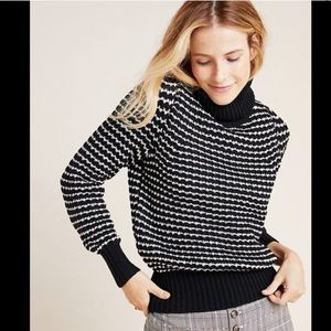 NWOT Michael Stars Textured Turtleneck Sweater